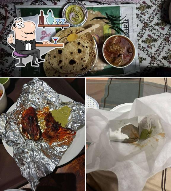 This is the photo showing interior and food at Top Of The Town