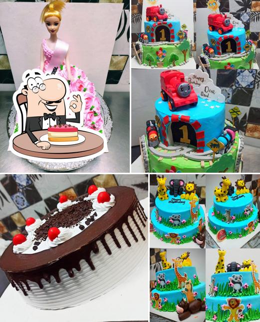 Look at the image of Trichy cakes