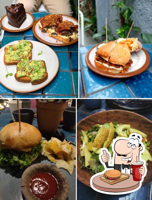Try out a burger at Sienna