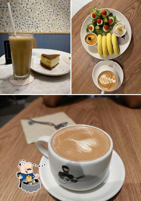 The restaurant's food and beverage