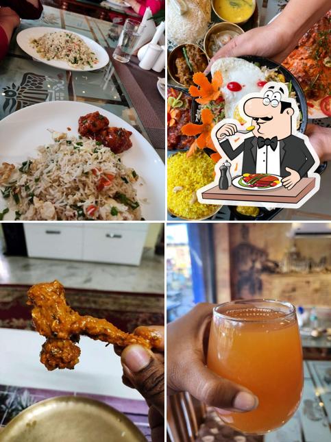 Meals at Blue star restaurant