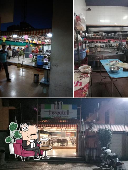 The image of interior and exterior at Hotel Gurukripa