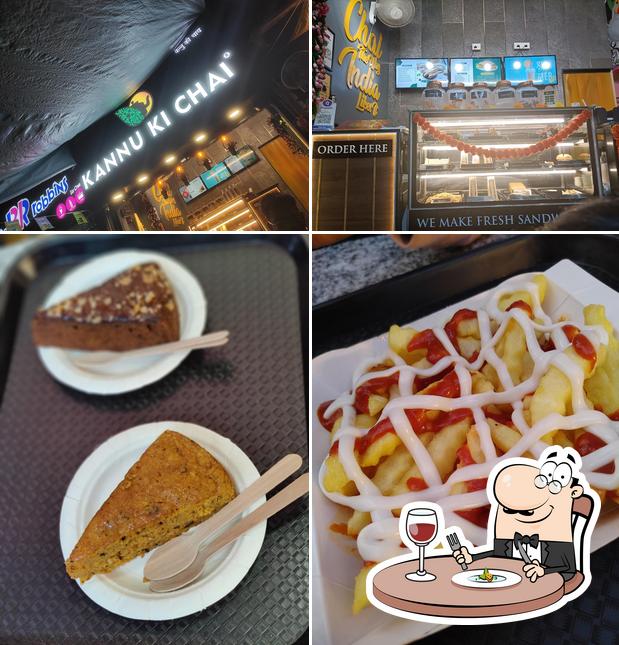 The restaurant's food and exterior