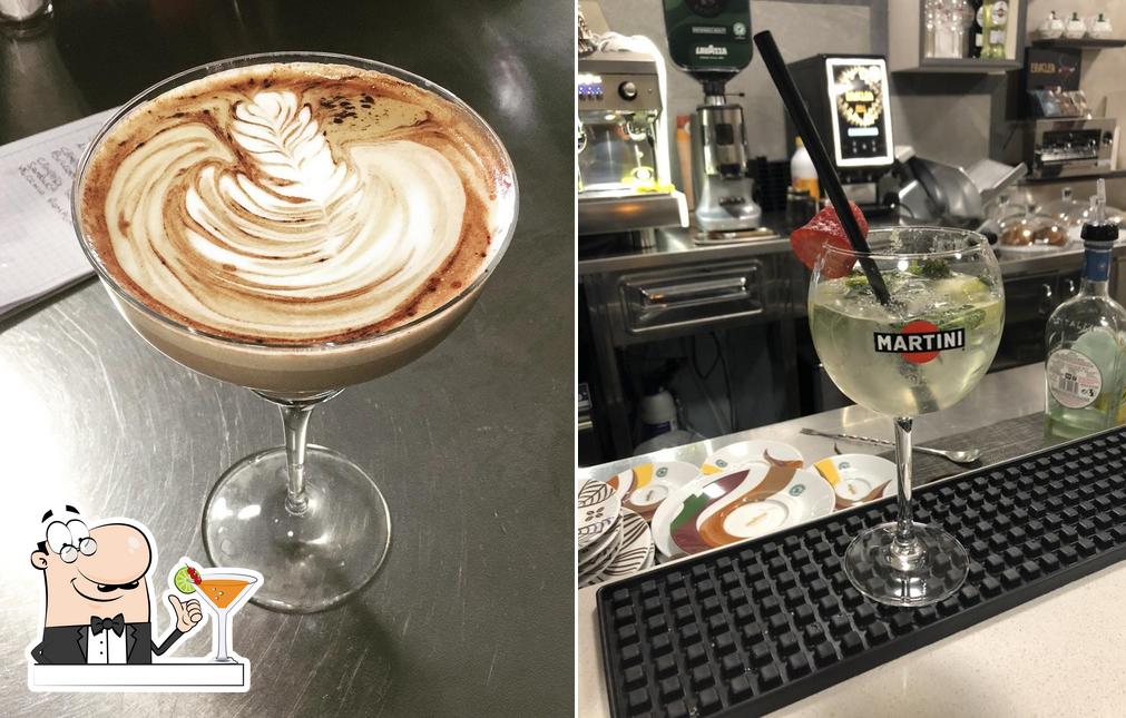 Prenditi un drink dal menu