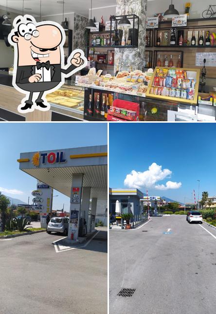 Tra le diverse cose da LUX BAR POMPEI si possono trovare la esterno e interni