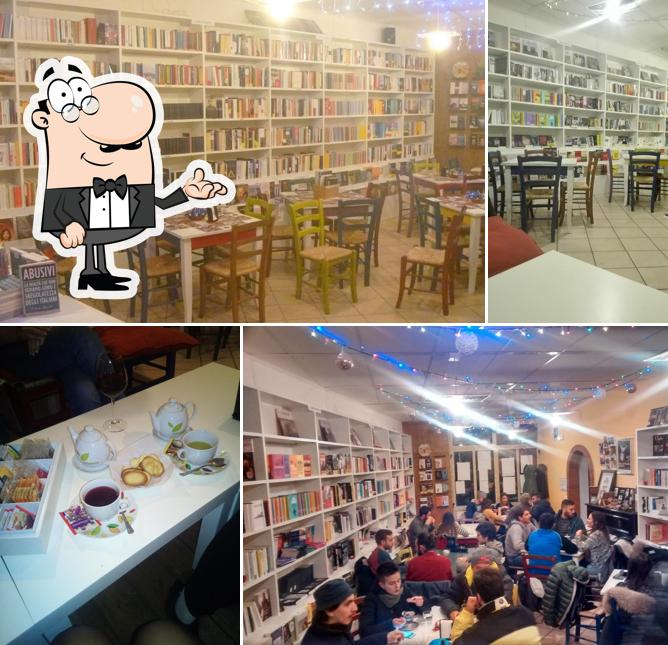 Gli interni di Tibo Snc Libri, Birra, Caffè