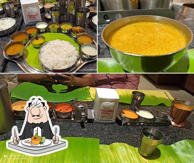 Creme brulee at Gowri Parvathi Bhavan