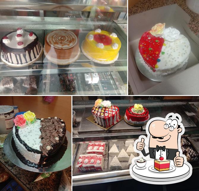 Hari pan bakery serves a selection of desserts