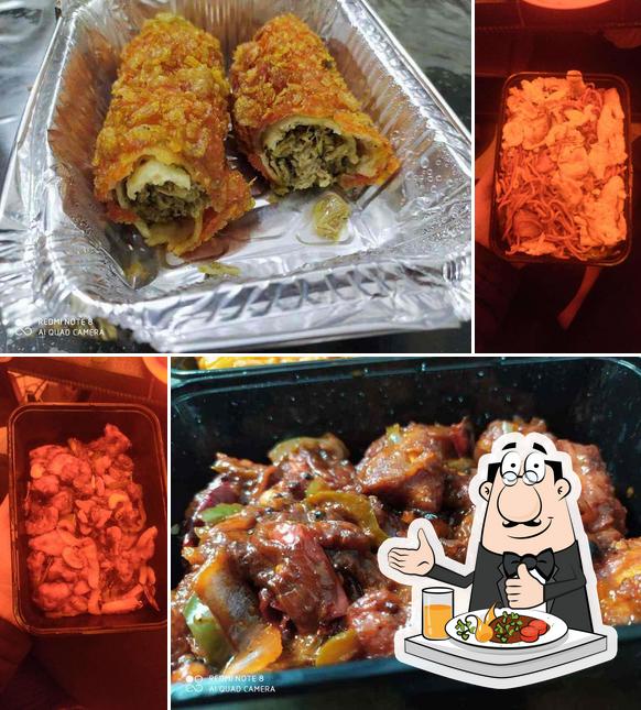 Food at Lords Of Shawarma