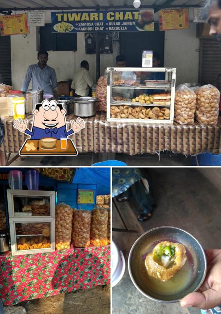 Food at New Tiwari Chat