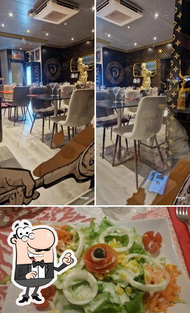 Tra le varie cose da Restaurant Pizzeria La Golosa si possono trovare la interni e cibo