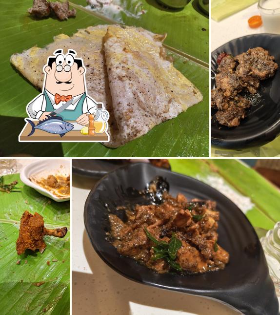 Grilled salmon at Vishwaa Briyaani (Traditional)
