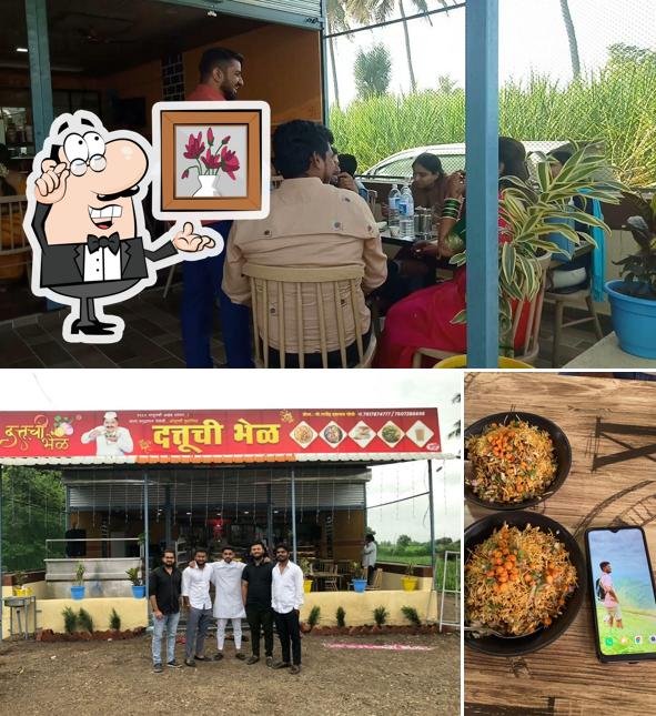 Check out how दत्तूची भेळ आणि मिसळ हाउस looks inside
