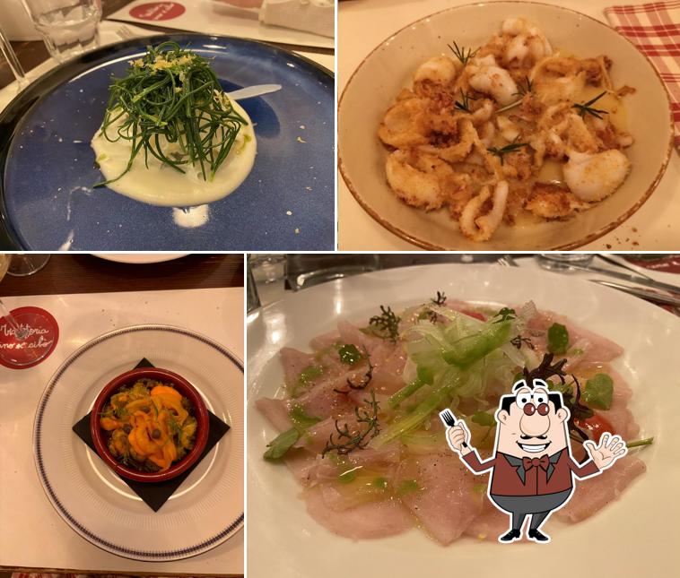 Carpaccio al Trattoria Vino e Cibo
