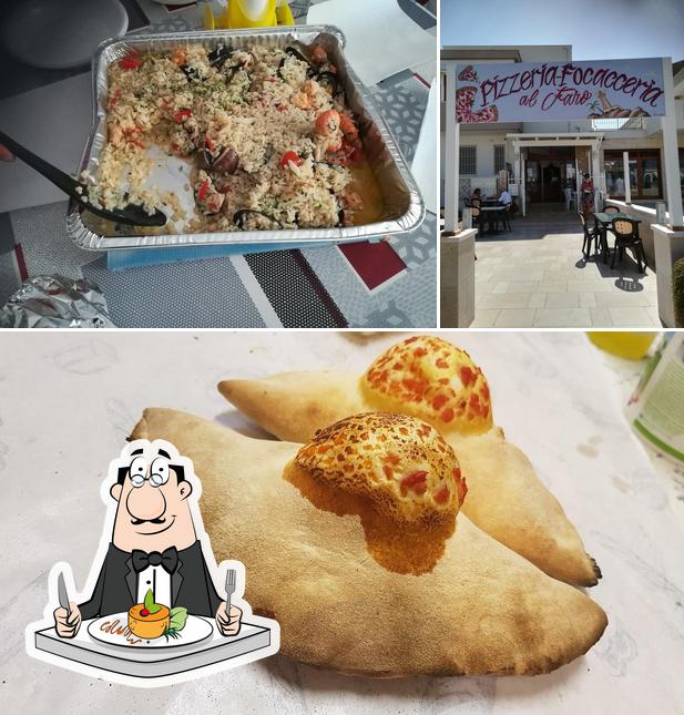 Al Faro si caratterizza per la cibo e interni