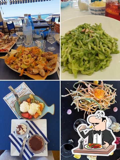 Cibo al Ristorante Bagni La Secca