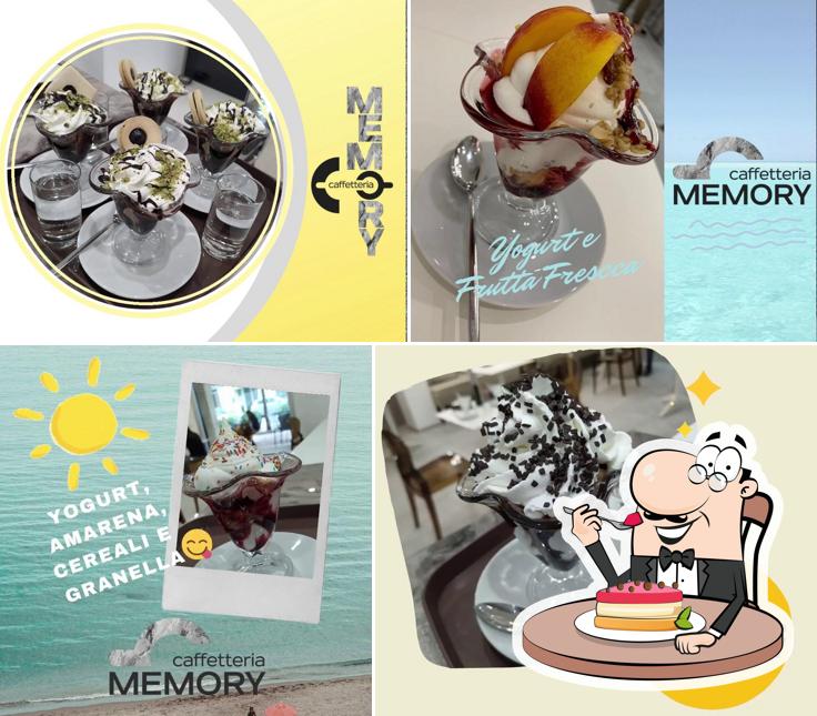 Caffetteria Memory Molfetta offre un'ampia selezione di dessert