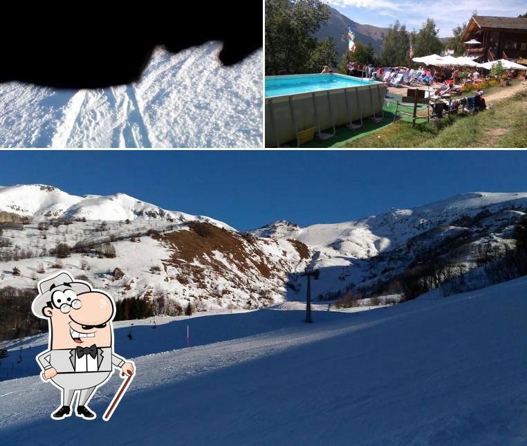 Gli esterni di Chalet La Grogia