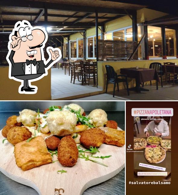 Gli interni di Cibus Pizzeria con Cucina