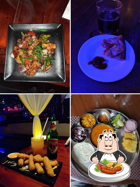 Food at Sinq Night Club