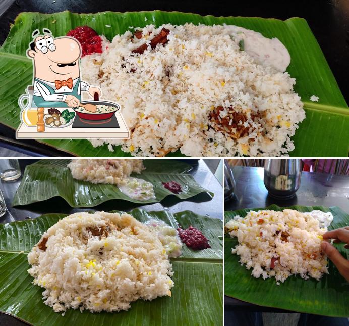 Fried rice at Dwaraka Restaurant