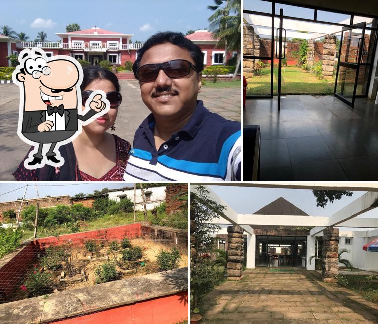 You can get some fresh air at the outside area of Gitanjali, Otdc Konarak