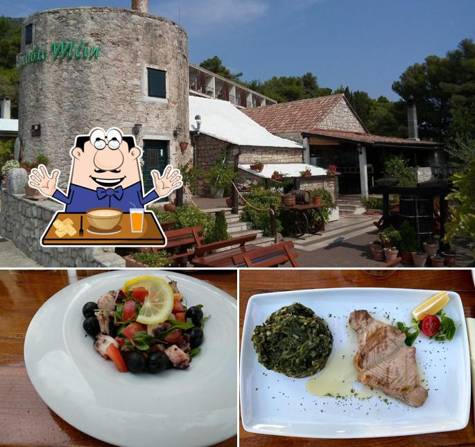 Cibo al Konoba Mlin