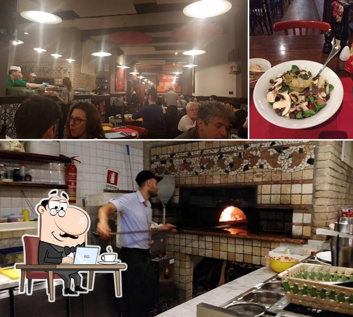 Dai un'occhiata agli interni di Pizzeria Du De Cope