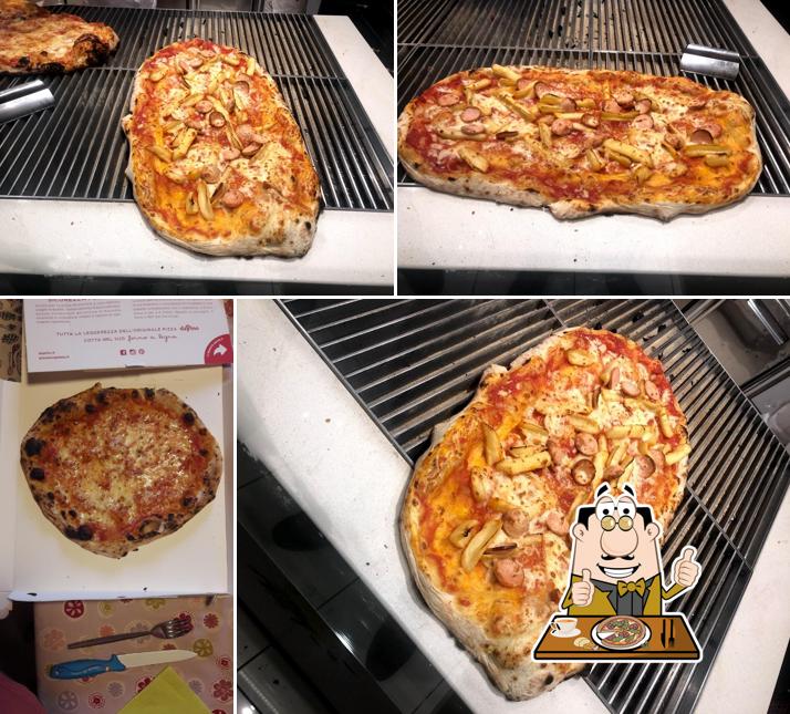 Scegli una pizza a Pizzalonga Away Paese