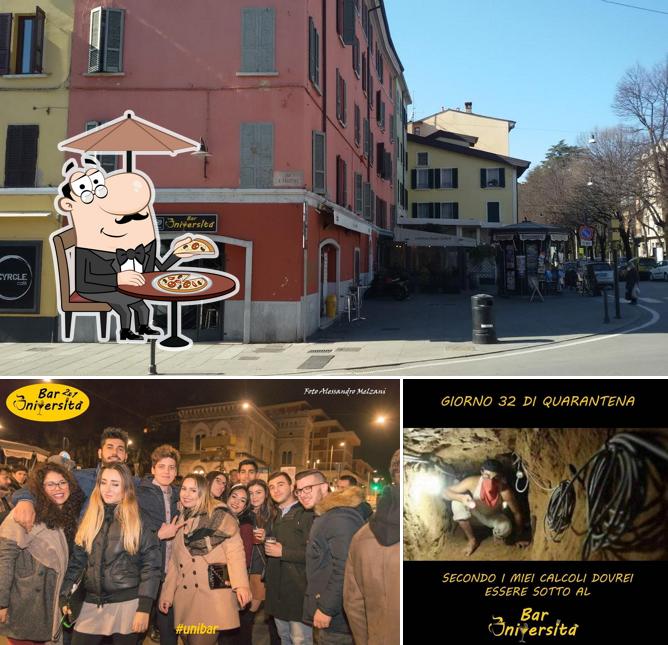 Gli esterni di Bar Università