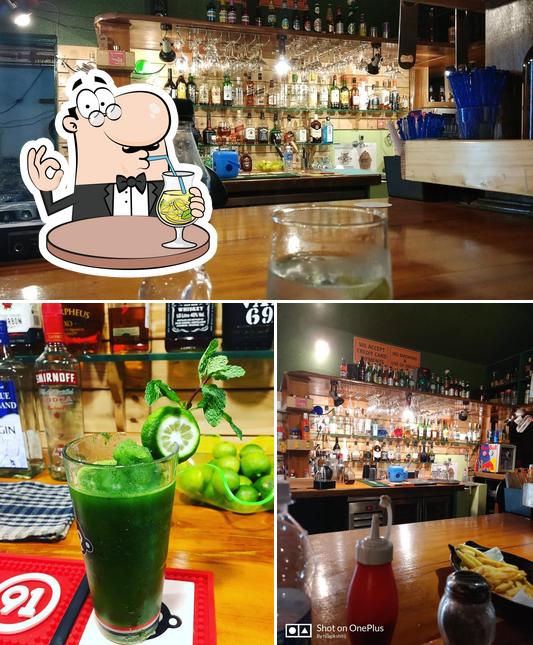 Try a drink from the menu