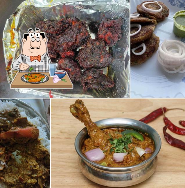 Chicken wings at Aahar Vihar Dhaba