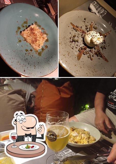 Dai un’occhiata alla foto che mostra la cibo e birra di Dispensa Pantesca