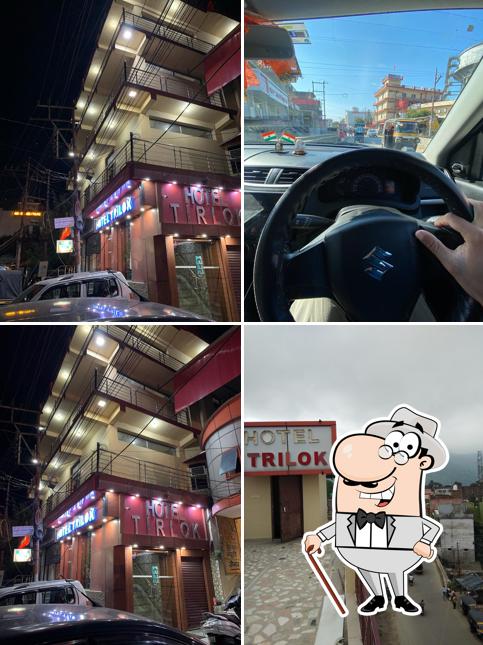 Check out how HOTEL TRILOK looks outside