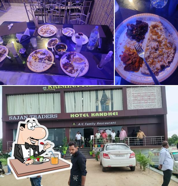 Among different things one can find food and exterior at Hotel Kandhei (Ac family Restaurant)