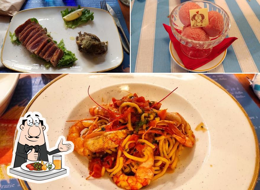 Scampi al La Gritta Bordigotta