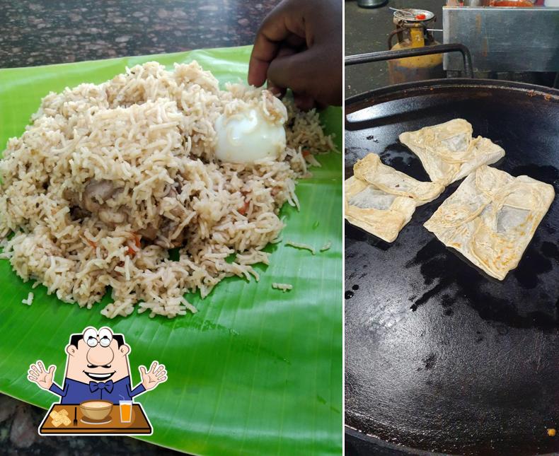 Food at Mahabooba restaurant (anjugramam)