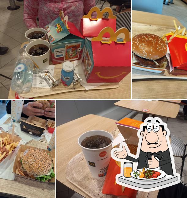 Platti al McDonald's Cardito