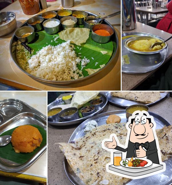 Meals at Nellai annapoorna(0m sarvana bhavan)
