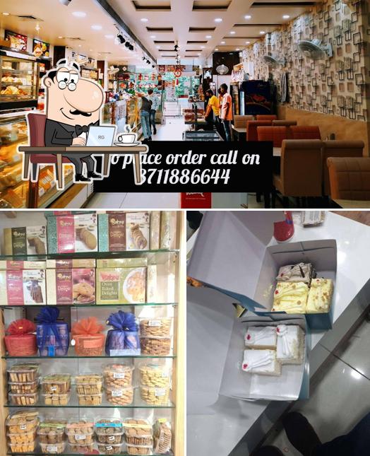 The interior of Sahni Bakery