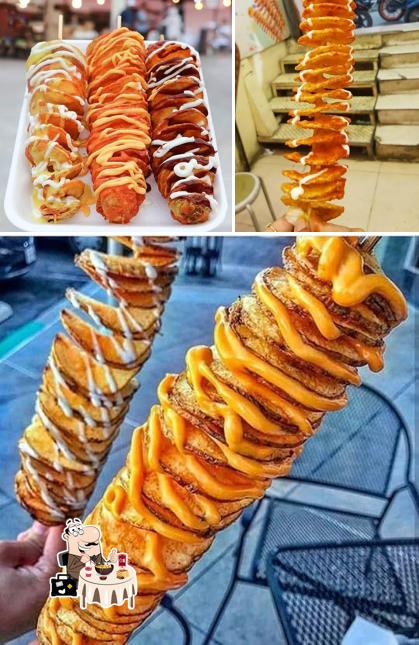Food at Twister zone