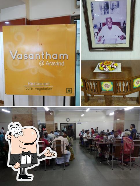 The interior of Vasantham @ Aravind Hospital Inside