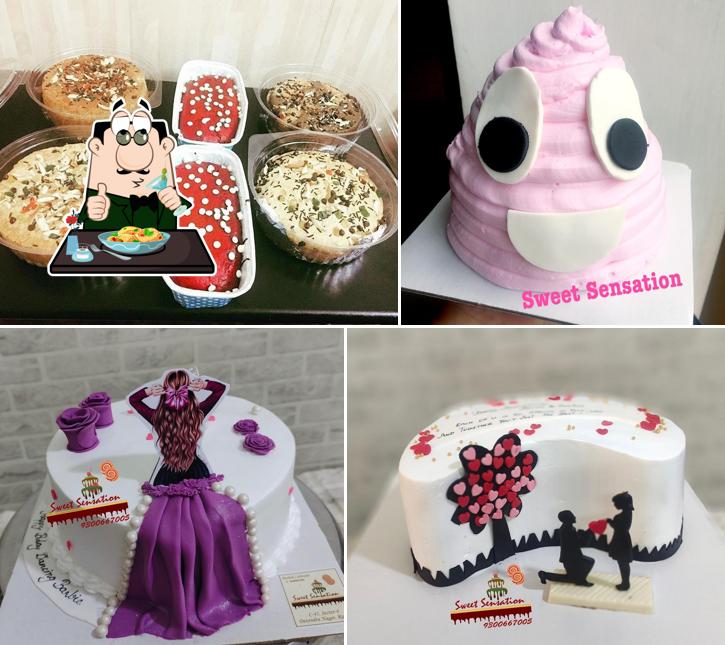 Food at Sweet Sensation cake world