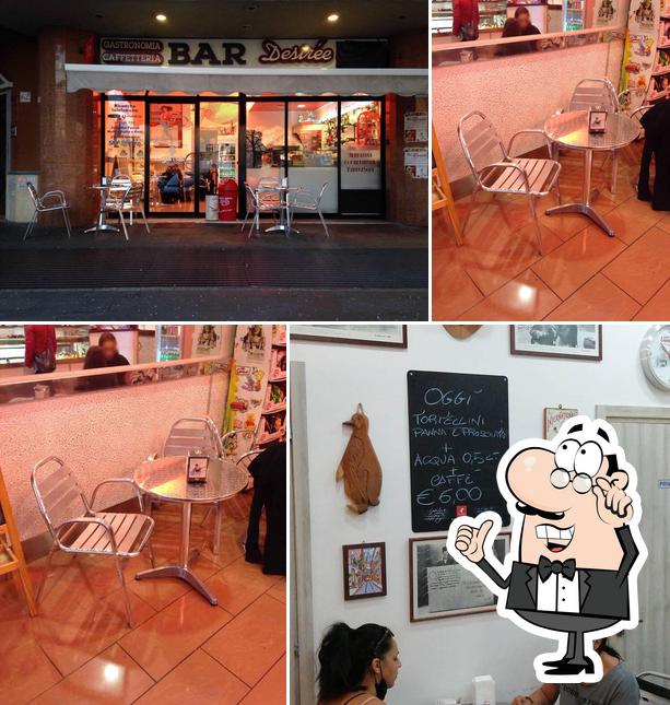 Gli interni di Bar Desiree