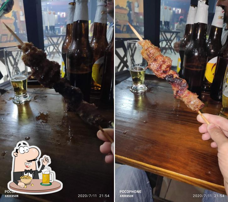 Peça uma tulipa de cerveja leve ou escura
