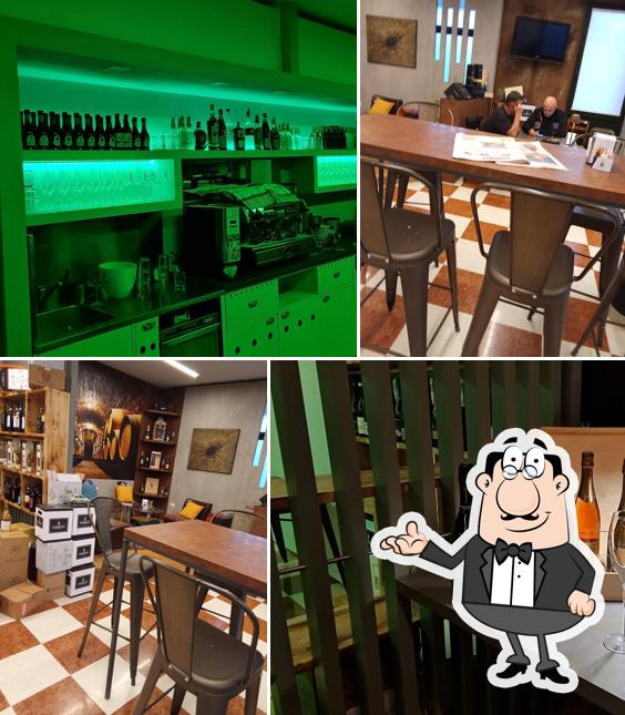 Gli interni di Caffetteria Enoteca la botte