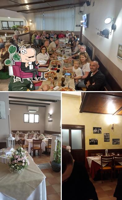 Gli interni di I Girasoli Ristorante Pizzeria
