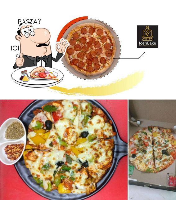 At IcenBake, you can order pizza
