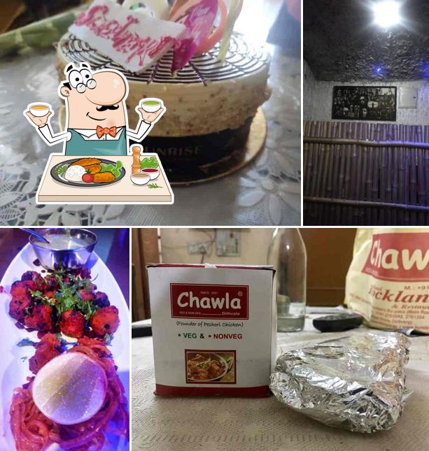 Food at Koyla The Cave Lounge