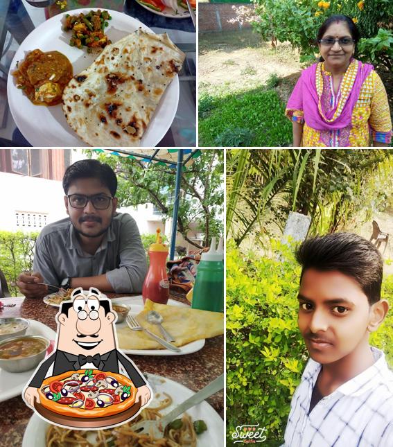 Order pizza at Mani Restaurant & Party Lawn